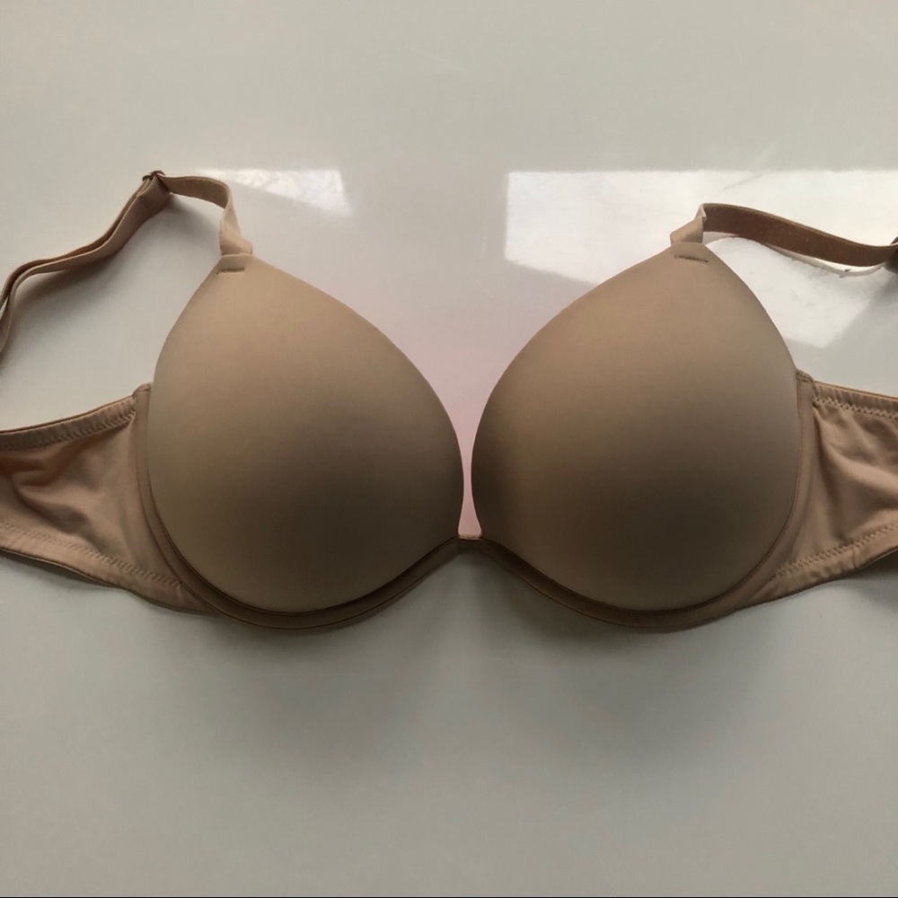Victoria’s Secret PINK Push Up Nude Adjustable Bra